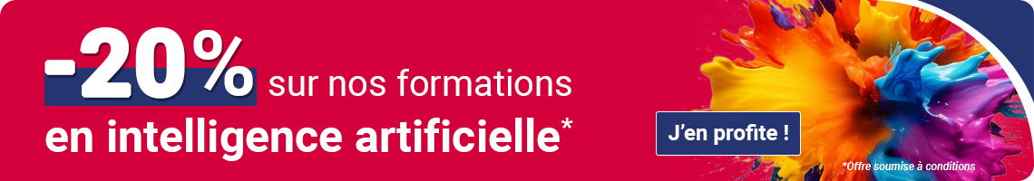 -20% sur nos formations en intelligence artifcielle